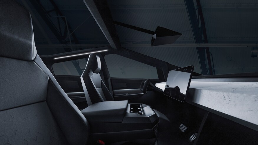 Interior Design Everything About Tesla Cybertruck